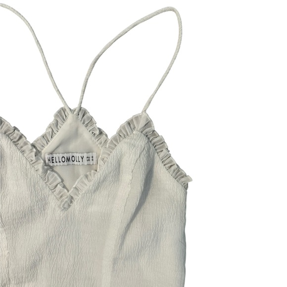 White‎ Ruffle Dress - Picture 4 of 6